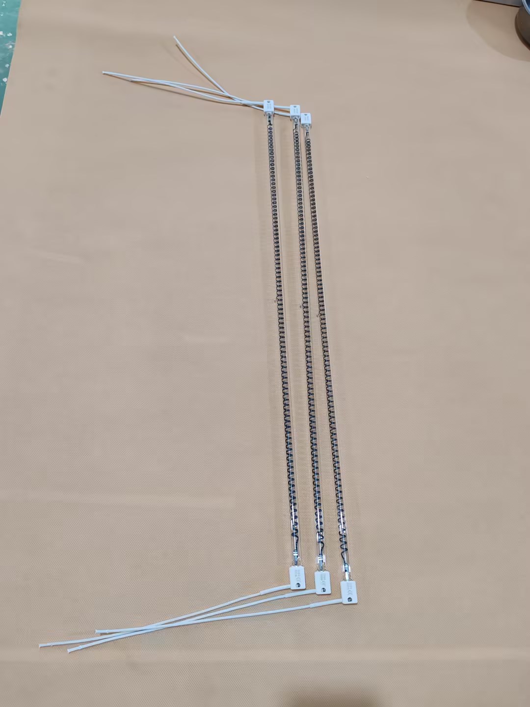 660mm 220v 1000w Kuvars Karbon Isı Lambası