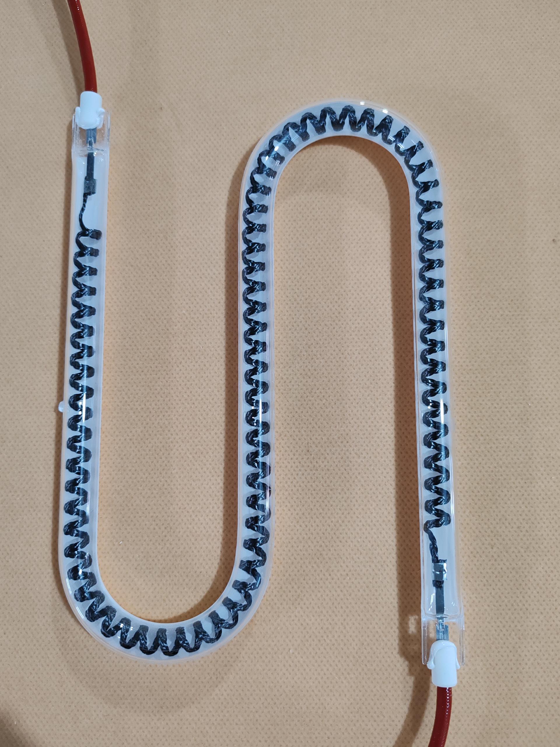 220V 1000W Kohlefaser Infrarot Heizrohr