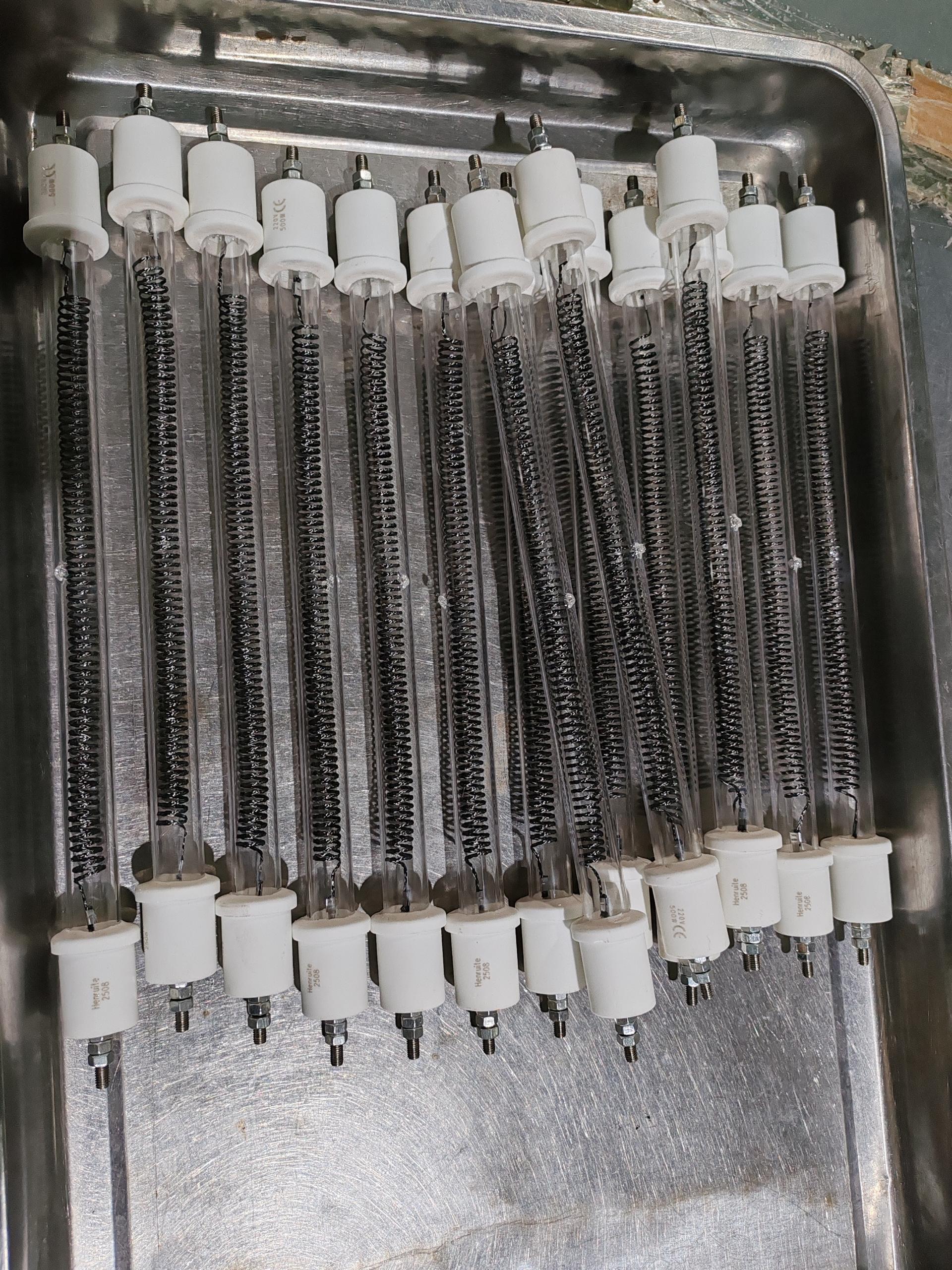Karbon fiberli kızılötesi ısıtma lambası kızılötesi boya kurutma lambası