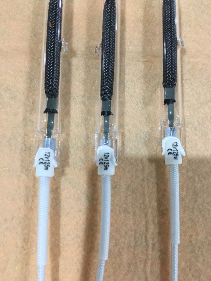 1260mm 220v 3500w Kuvars Karbon Isıtma Lambası