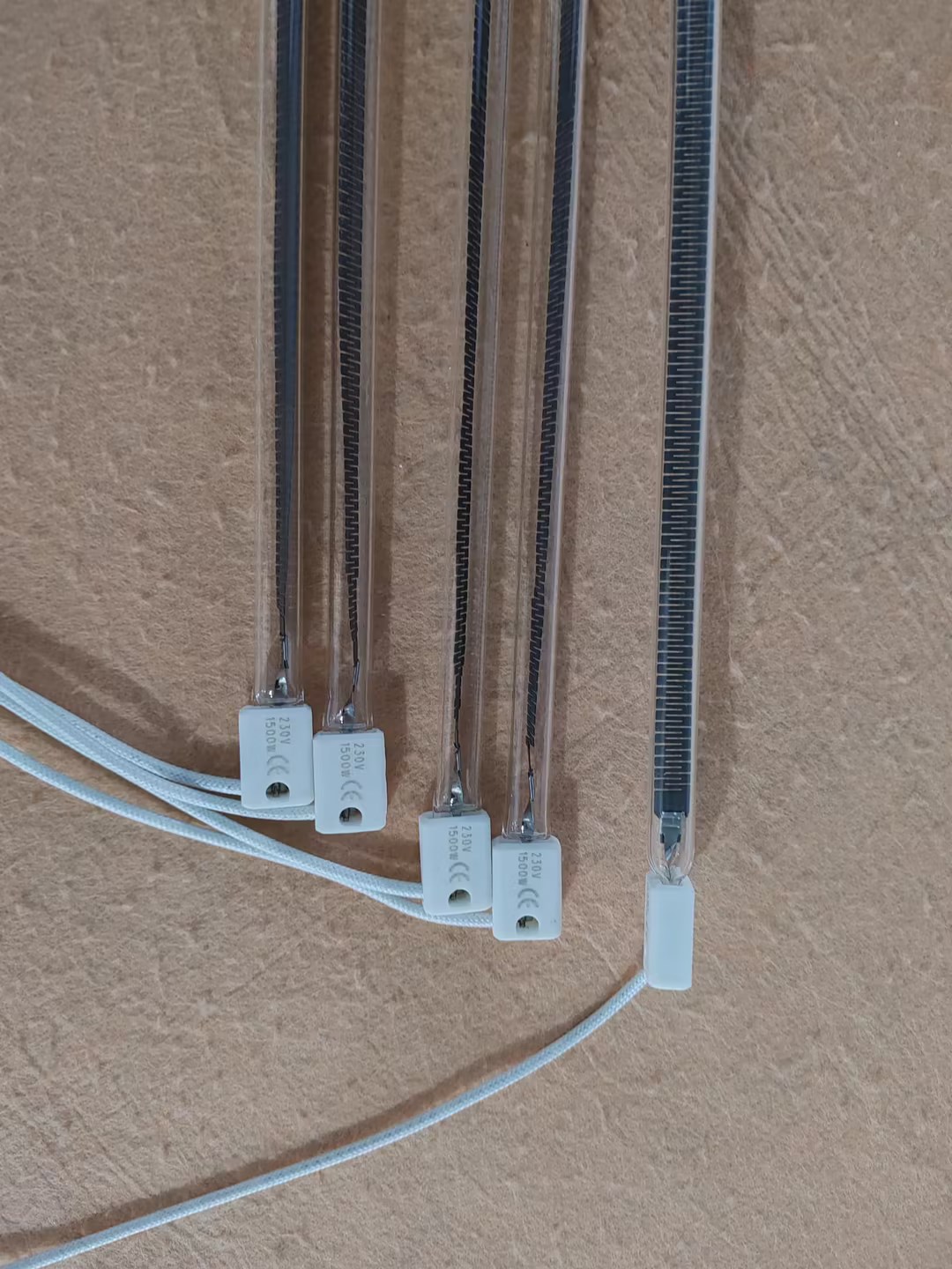 362mm 220V 800W Carbonfaser Heizlampe Ofen
