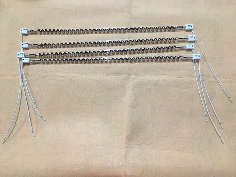 Şeffaf Orta Dalga Karbon Fiber Isıtma Tüpü