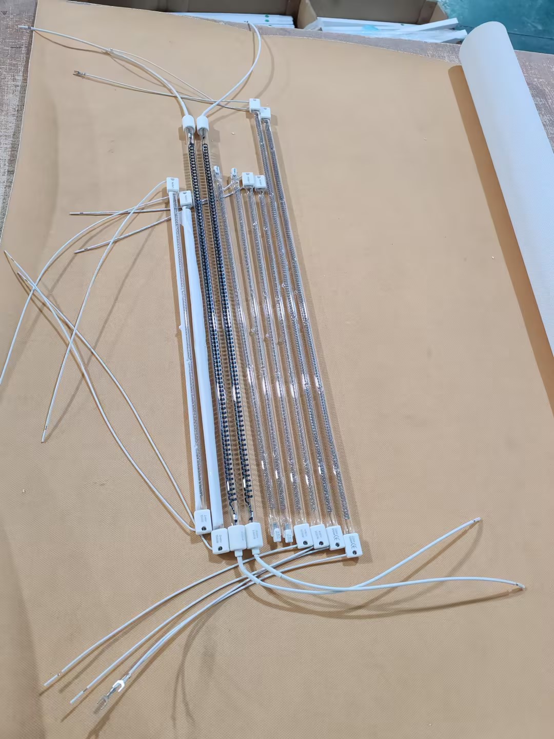 Quarz-Infrarot-Kohlenstoff-Heizlampe für Laminiermaschine