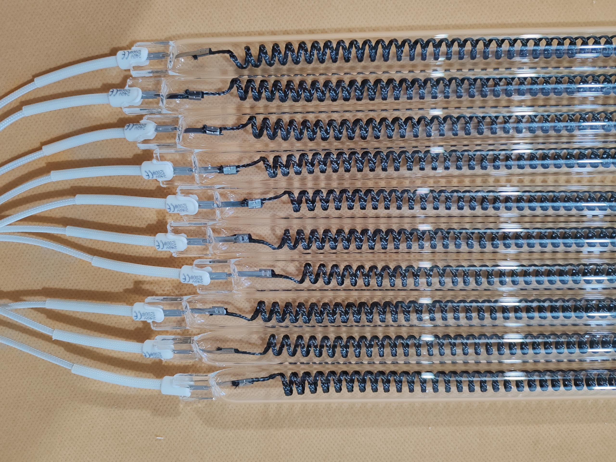500mm 700w karbon fiber uzak kızılötesi ısı lambası